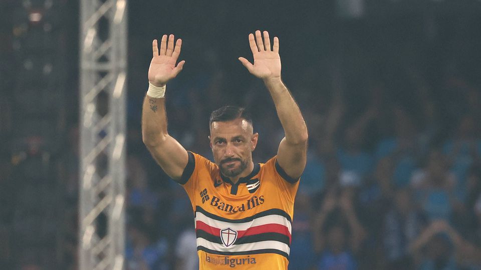 Aos 40 anos, Quagliarella anuncia fim da carreira