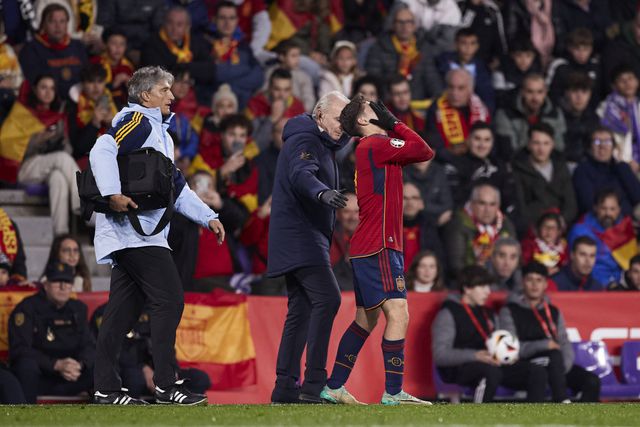 O 27.º jogador já está junto da comitiva espanhola antes da final do Euro 2024