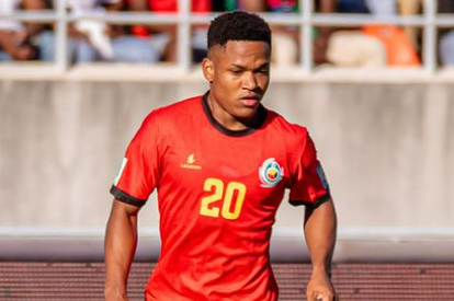 Geny Catamo ao serviço da seleção de Moçambique (FMF)