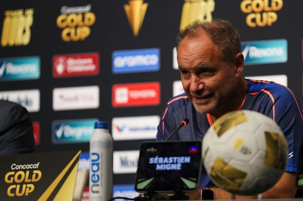 Sebastien Migne, selecionador do Haiti