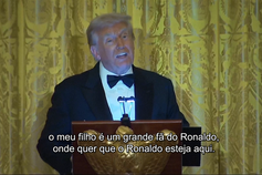Trump agradece a Ronaldo presença na Casa Branca: «O meu filho é grande fã...»