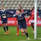 Garbino festeja o segundo golo do Paris FC frente ao Benfica - Foto: CHRISTOPHE PETIT TESSON/EPA