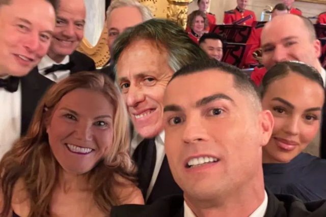 Ronaldo tirou selfie valiosa na Casa Branca... e a internet não perdoou!