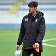 Técnico do Sintrense acredita que terá no Dragão o primeiro de muitos duelos com os 'grandes' na sua carreira. Foto: Miguel Nunes