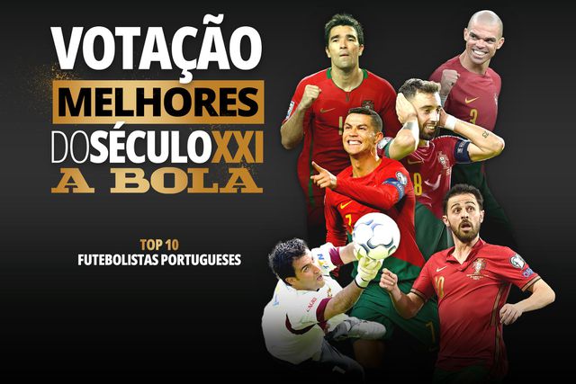 Vote nos melhores 10 futebolistas nacionais