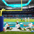 O Santiago Bernabéu recebeu, a 16 de novembro, um jogo da NFL entre Dolphins e Commanders