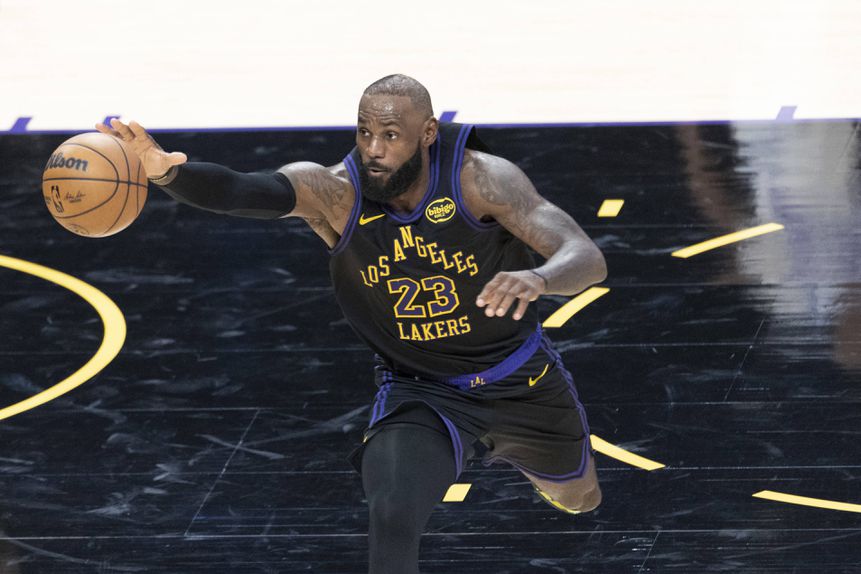 LeBron James, jogador dos Lakers