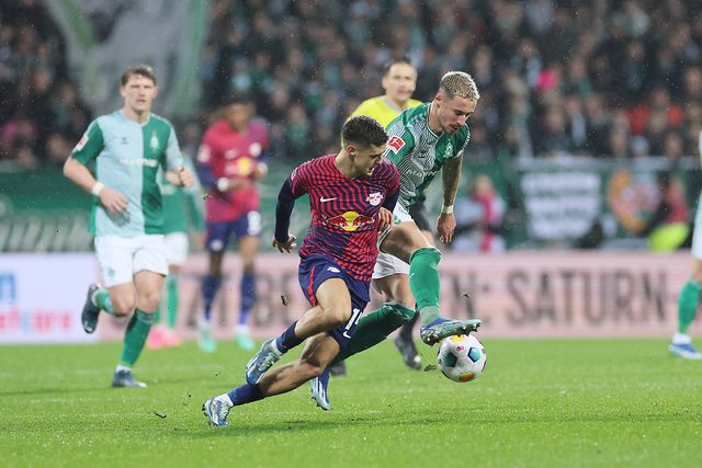 Leipzig deixa pontos em Bremen e pode ficar sem o 3.º lugar