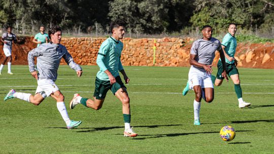 Farense: Bruno Duarte e Talys marcaram em jogo com os sub-23