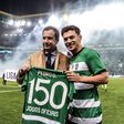 Sporting: Pedro Gonçalves distinguido pelos 150 jogos de leão ao peito