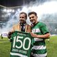 Sporting: Pedro Gonçalves distinguido pelos 150 jogos de leão ao peito
