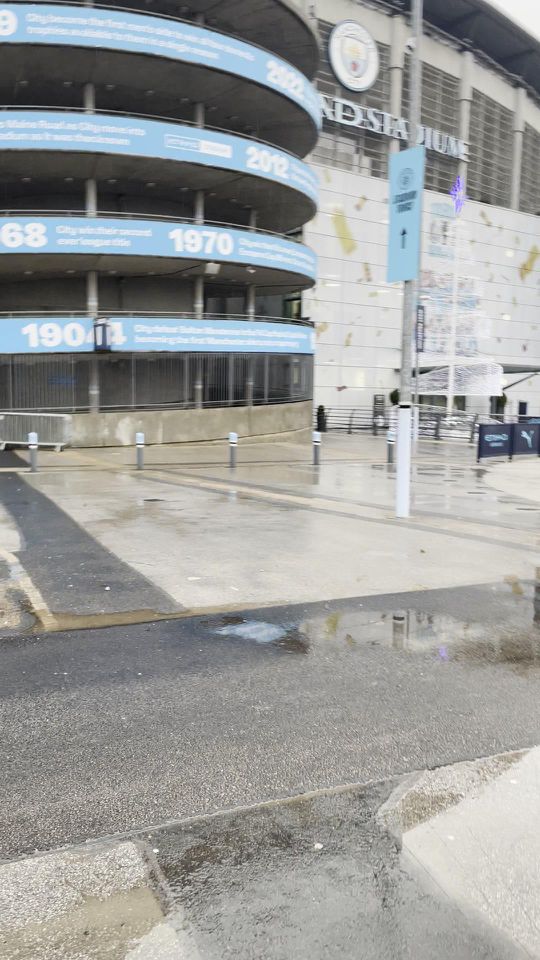 O Estádio Etihad, em Manchester