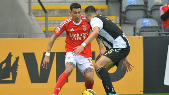 Os destaques do Benfica: Di María viu sempre tudo clarinho no meio do nevoeiro