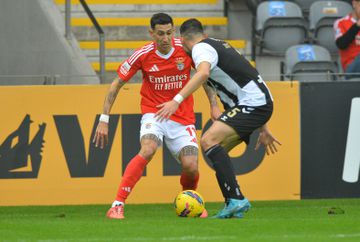 Os destaques do Benfica: Di María viu sempre tudo clarinho no meio do nevoeiro