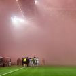 Nuvem de fumo obriga à interrupção de jogo na Liga Conferência (fotogaleria)