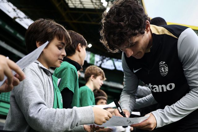 Sporting: treino em Alvalade teve assistência