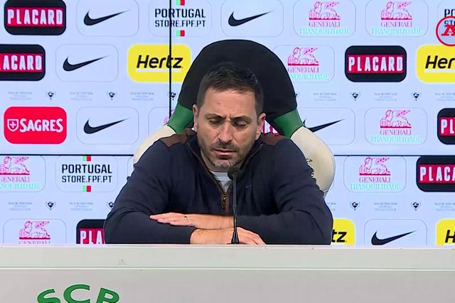 «Muito orgulho nos meus jogadores, voltámos a dar grande resposta»