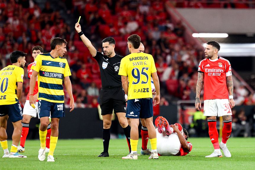 Benfica-Gil Vicente (Liga): Pedro Henriques falou em três momentos impactantes em que a equipa de arbitragem decidiu bem, sendo que num deles, o golo anulado aos gilistas, contou com a ajuda do VAR