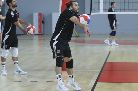 Ivo Casas, líbero e capitão do Benfica (foto SLB)