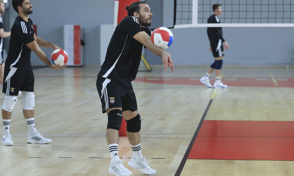 Ivo Casas, líbero e capitão do Benfica (foto SLB)