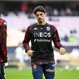 Tiago Gouveia, jogador do Benfica emprestado ao Nice até ao final da temporada