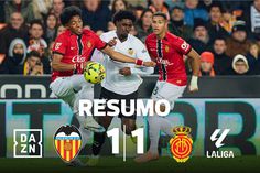 Portugueses em destaque no empate entre Valência e Maiorca (resumo)