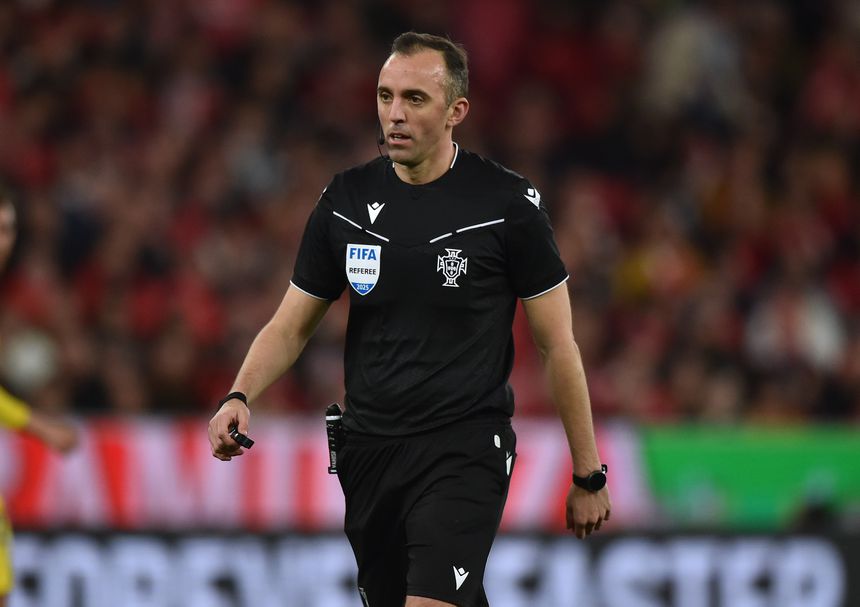 João Pinheiro, árbitro internacional português de 37 anos - Foto: MIGUEL NUNES