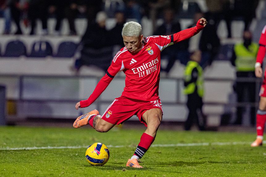 Prestianni, jogador do Benfica