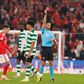 Sporting-Benfica (Liga): Prestianni «bem expulso». «António Nobre foi ajudado pelo VAR num cartão vermelho que foi bem mostrado», analisou Pedro Henriques