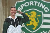 Flor Bonsegundo chegou ao Sporting no passado verão. Foto: Miguel Nunes