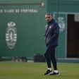 Rui Borges, treinador do Sporting que conquistou a dobradinha - Foto: MIGUEL NUNES