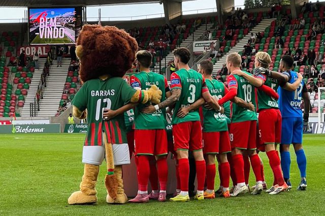 Homenagem do Marítimo a Ângelo Gomes (Foto: Marítimo)