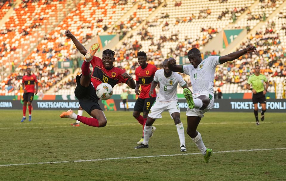 Angola vence Mauritânia e lidera o grupo D do CAN