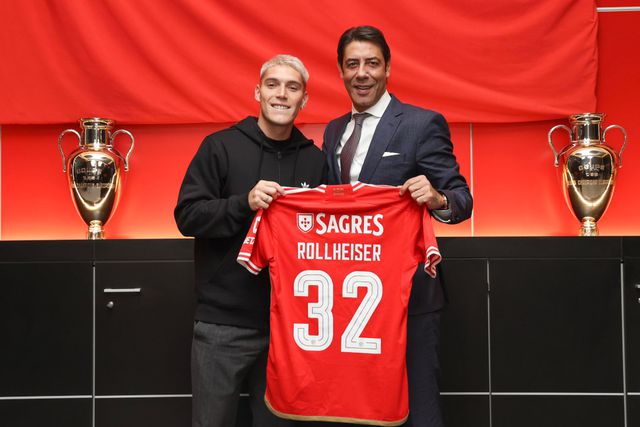 Mercado Benfica (oficial): Rollheiser é reforço e já tem número