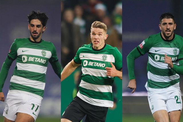 Sporting: Trio de pé quente no ataque ao SC Braga