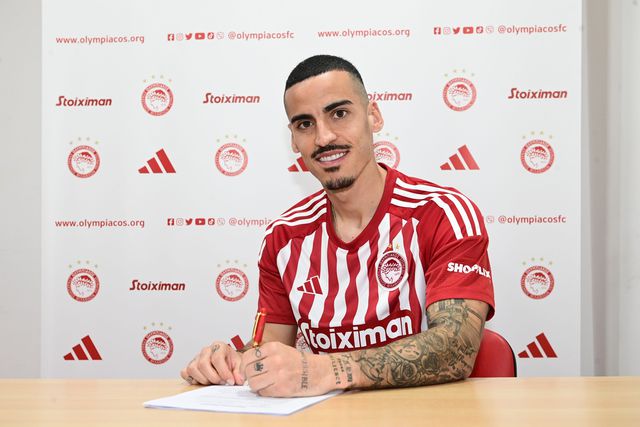 Mercado (oficial): Chiquinho é reforço do Olympiakos