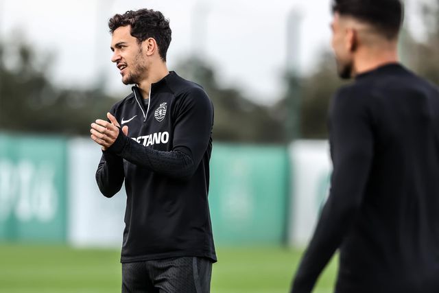 Sporting: Pedro Gonçalves ausente no último treino antes da Atalanta