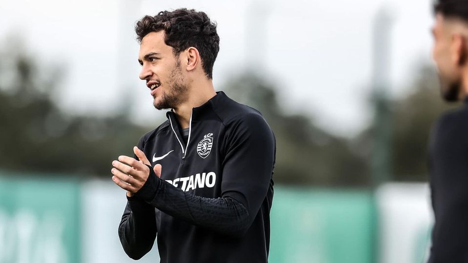 Sporting: Pedro Gonçalves ausente no último treino antes da Atalanta