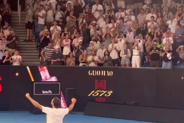 A festa de Nuno Borges após vitória histórica no Open da Austrália