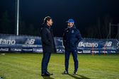Villas-Boas com o treinador interino do FC Porto, José Tavares (Foto: FC Porto)