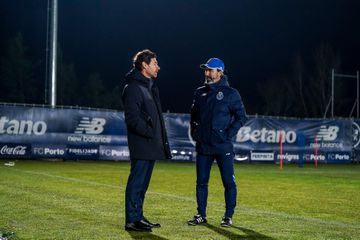 FC Porto: Villas-Boas no primeiro treino de José Tavares