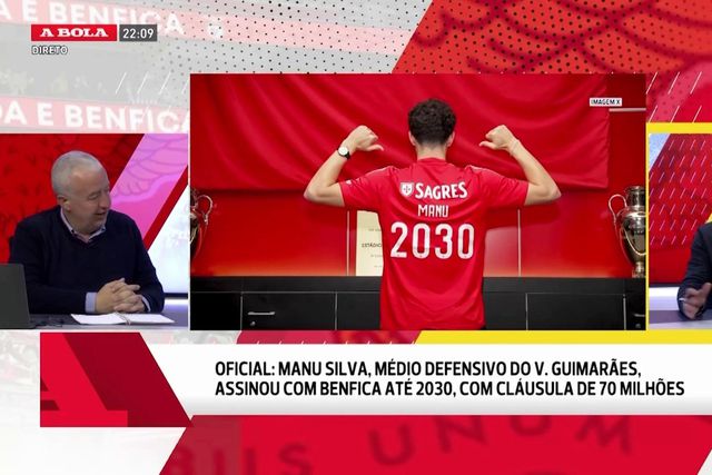 «Benfica também poderá utilizar Manu Silva como defesa-central»