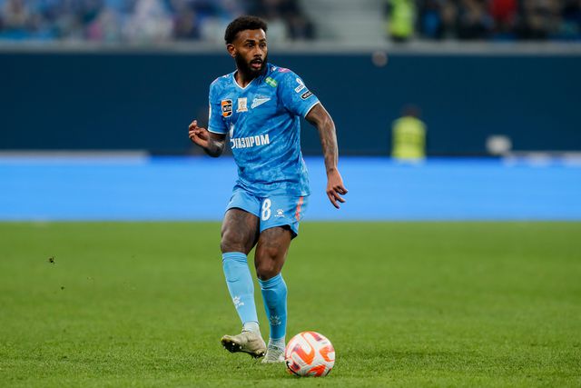 Wendel (ex-Sporting) em ação com a camisola do Zenit