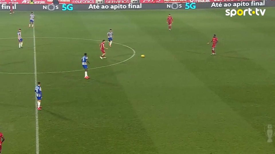 15 passes e nove jogadores envolvidos: Gil Vicente destaca primeiro golo ao FC Porto