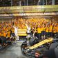 A festa da McLaren pelo título de construtores