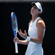 Os homens da vida de Olga Danilovic são um 'fantasma' no Open da Austrália