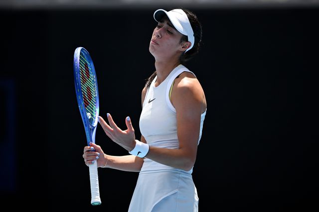 Os homens da vida de Olga Danilovic são um 'fantasma' no Open da Austrália