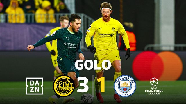 City reage: o golo é de Cherki, mas esta assistência de O'Reilly...