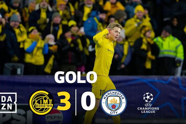 Golaço na Noruega: frieza de Hauge 'congelou' o City