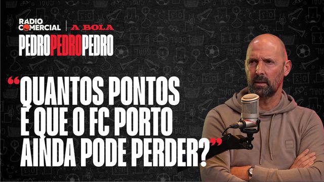 «Quantos pontos é que o FC Porto ainda pode perder esta época?»
